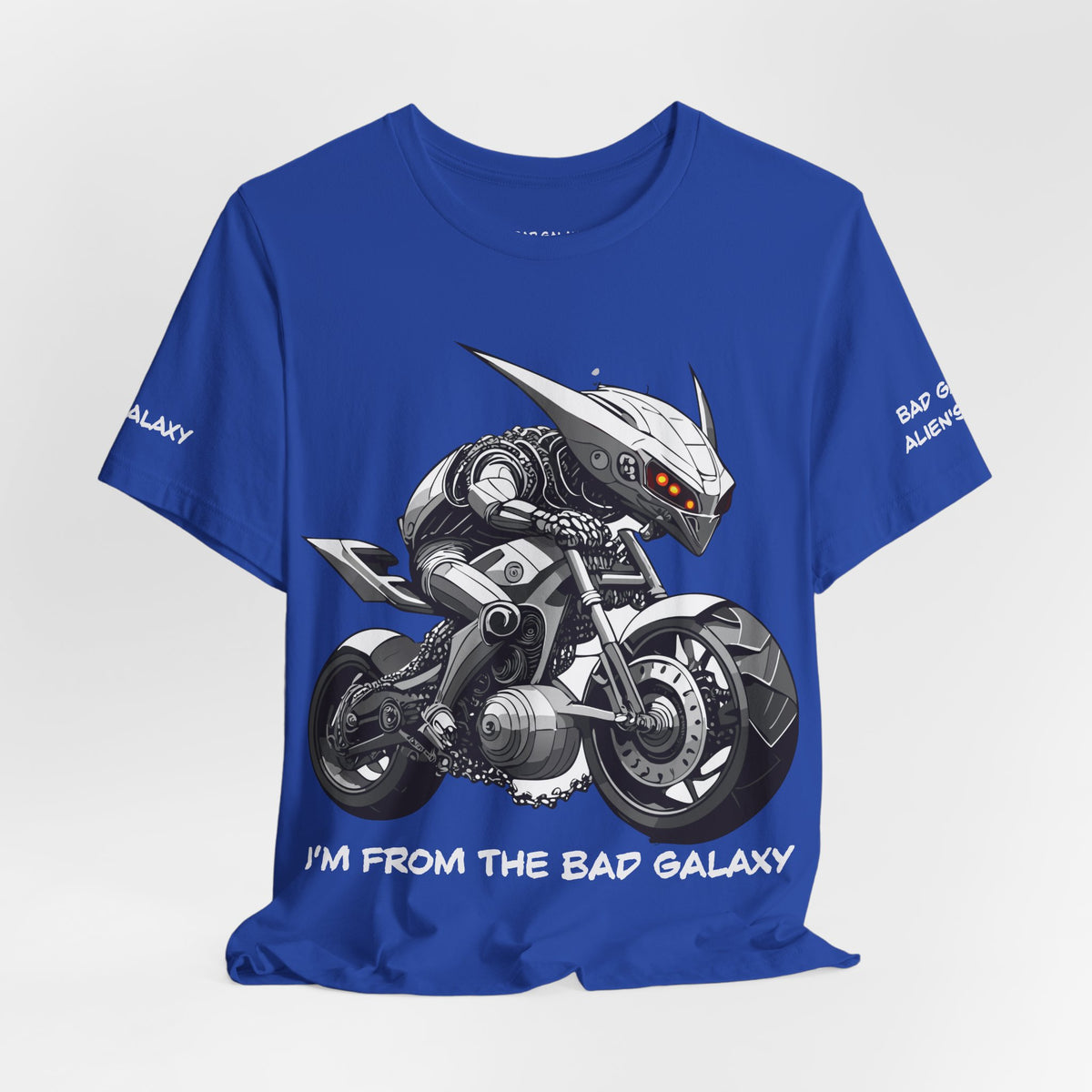 Alien Graphic Unisex Cotton Bella+Canvas Tee with Art Design b81