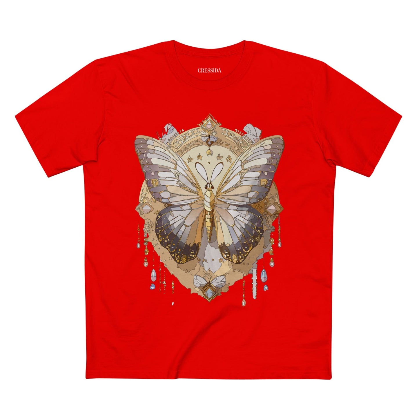 Butterfly Graphic Design Unisex 100 Cotton Tee 4