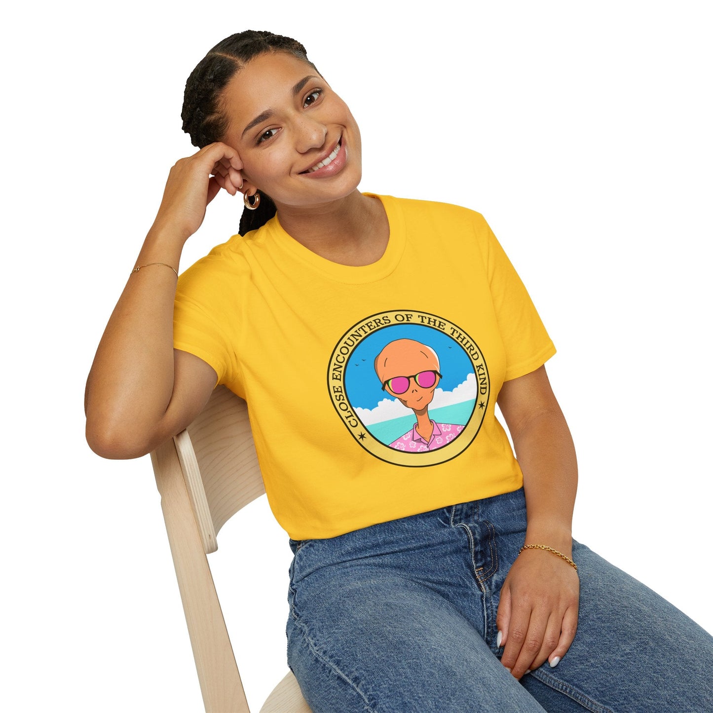 Funny T Shirts UFO Tees Funny Aliens Shirt  7