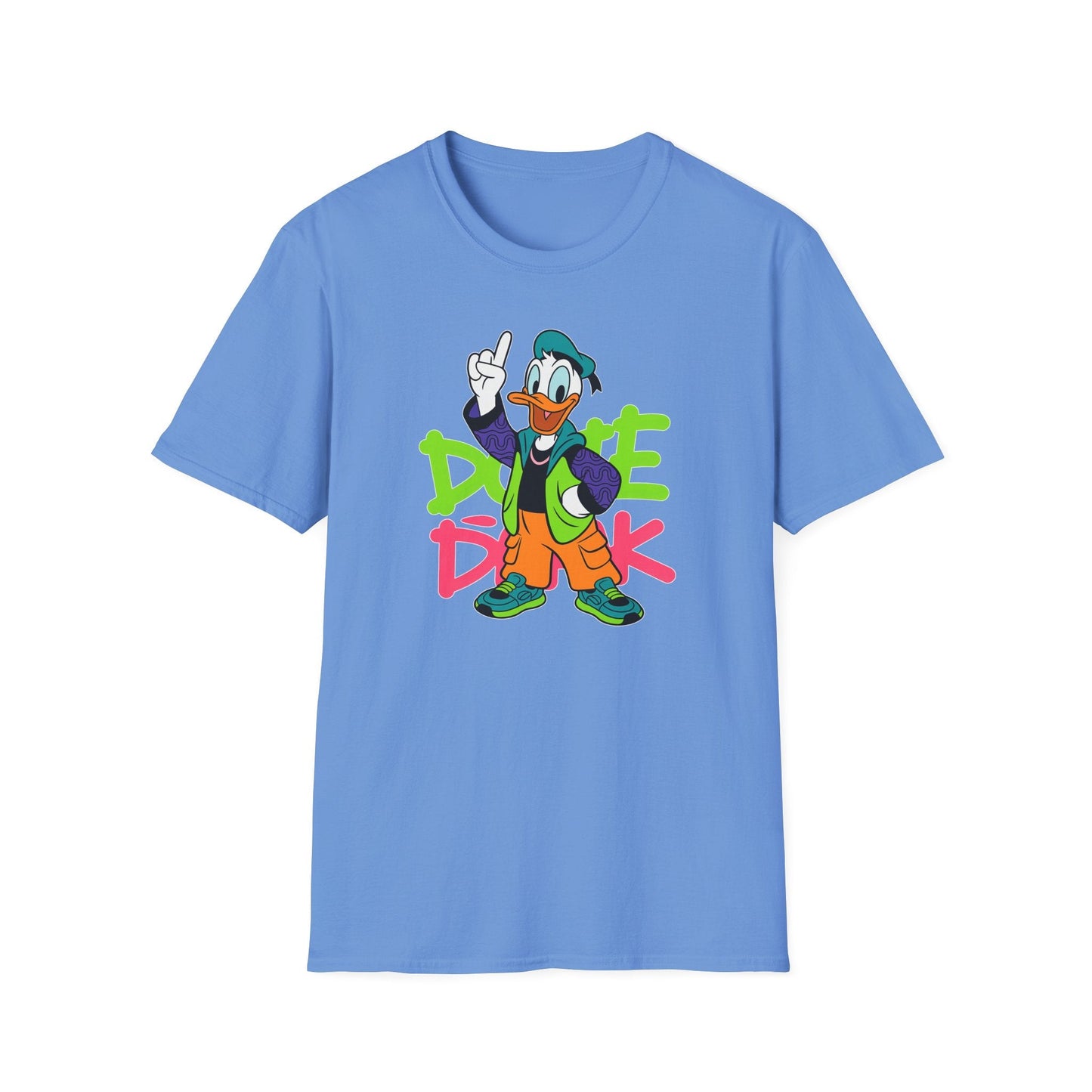 Unisex Cartoon T Shirt Animation Graphic Tee Funny Animals Softstyle 100 Percent Ring Spun Cotton
