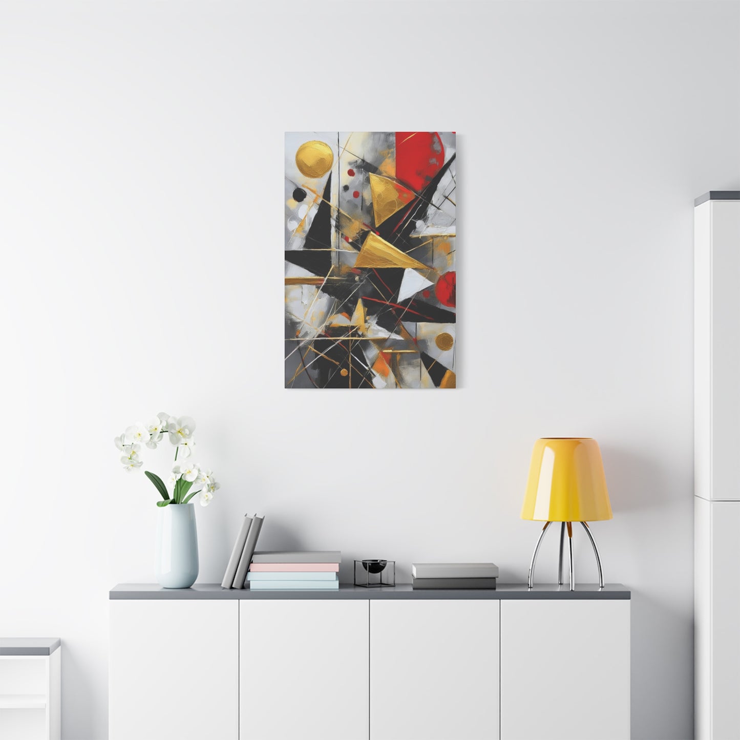 Abstract Oil Painting Print Canvas 20x24,20x30,24x30 24x32,24x36,30x40 32x48,36x48,40x60 Pine-Wood Inner Frame ABS-187