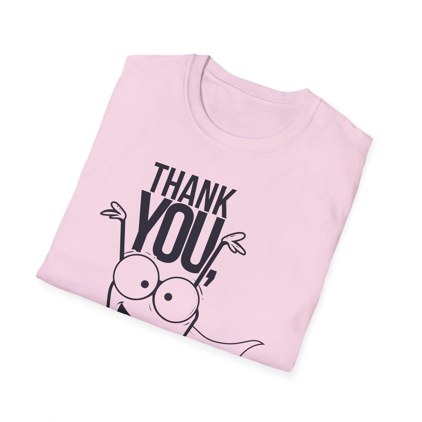 Cartoon T Shirt Animation Funny Tee Unisex Gildan Softstyle 64000 Ring Spun Cotton