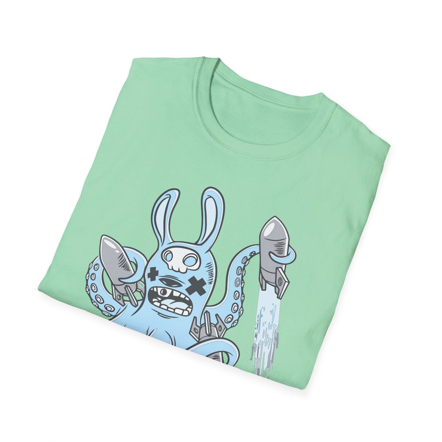 Cartoon T Shirt Unisex Animation Tee Funny Art Design Gildan Softstyle 64000 Premium Cotton