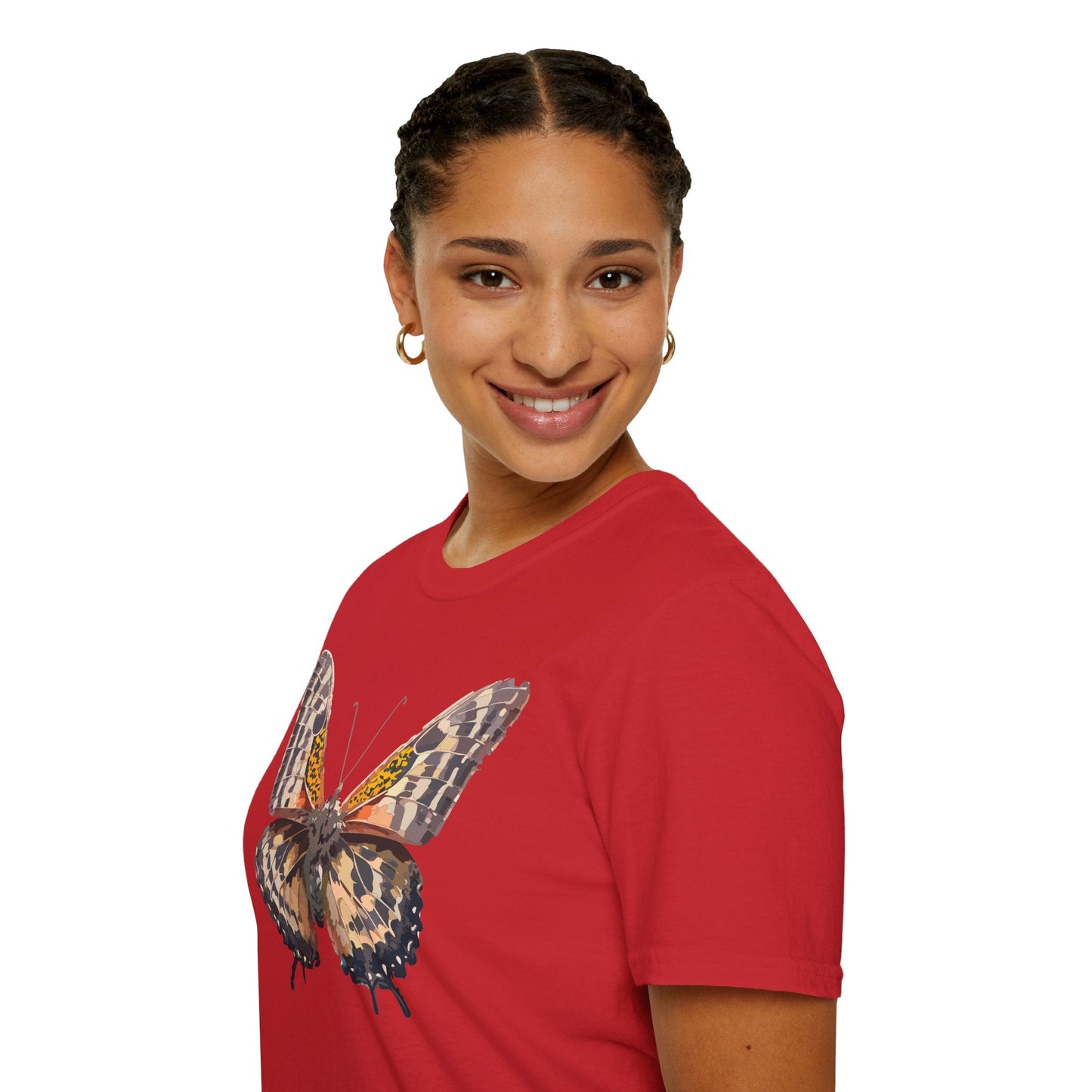 Butterfly Shirt Unisex Tee Monarch Butterfly Tee Softstyle Gildan 64000 Classic Fit