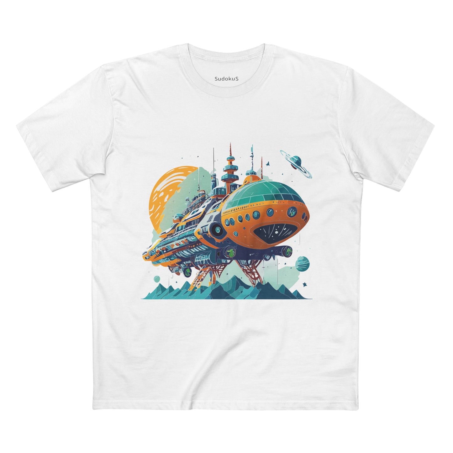 Aliens Graphic Unisex 100 Cotton Staple Tee 37