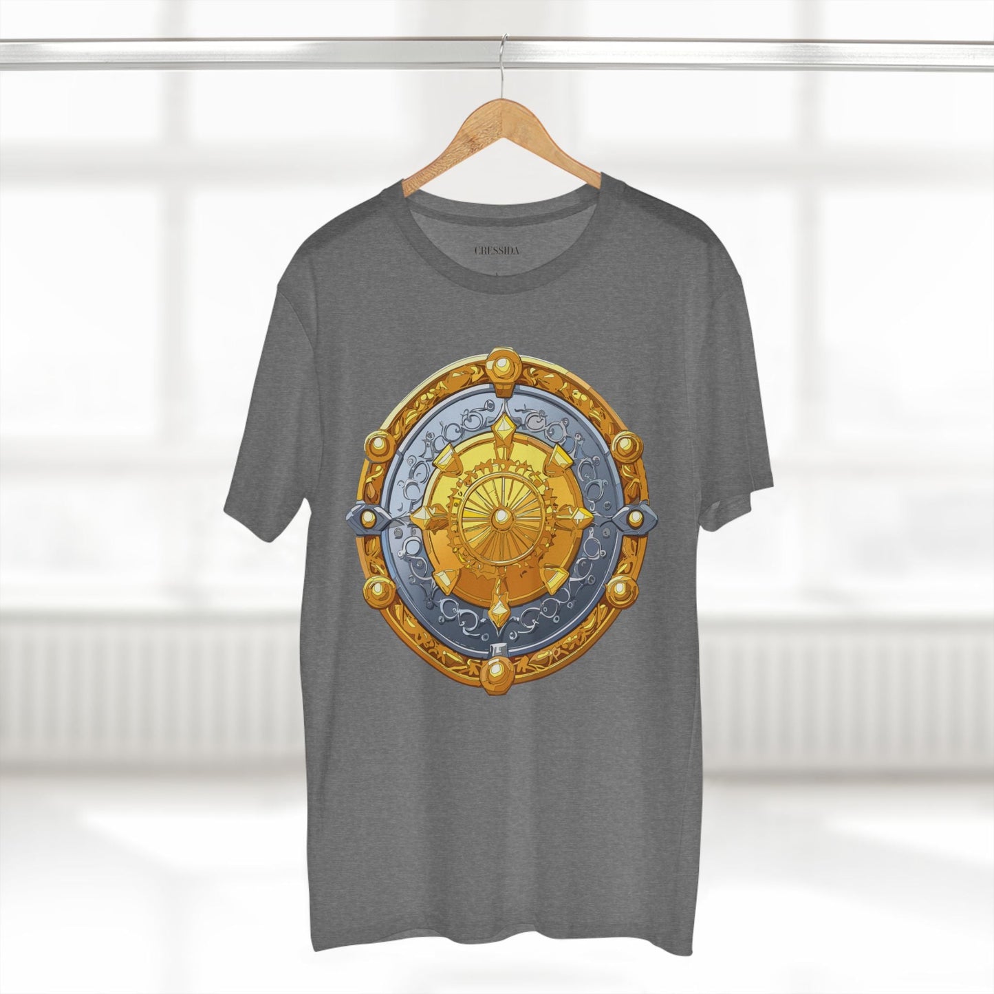 Antique Gold Coin Graphic Design T-Shirt Unisex 100 Cotton With Golden Print Artwork Tee 6