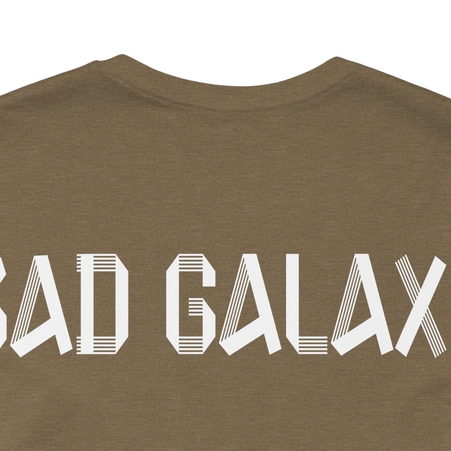 Tee Shirt With Alien From Bad Galaxy 100 Percent Cotton Eco Friendly Inks Made In USA