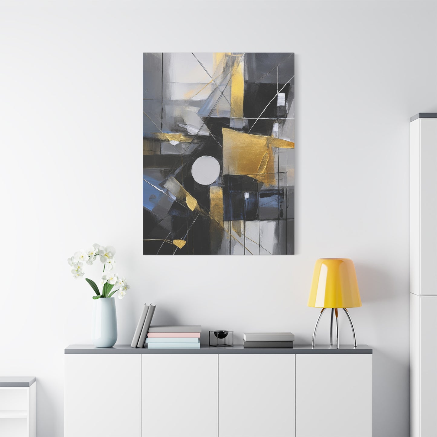 Abstract Oil Painting Print Canvas 20x24,20x30,24x30 24x32,24x36,30x40 32x48,36x48,40x60 Pine-Wood Inner Frame ABS-226