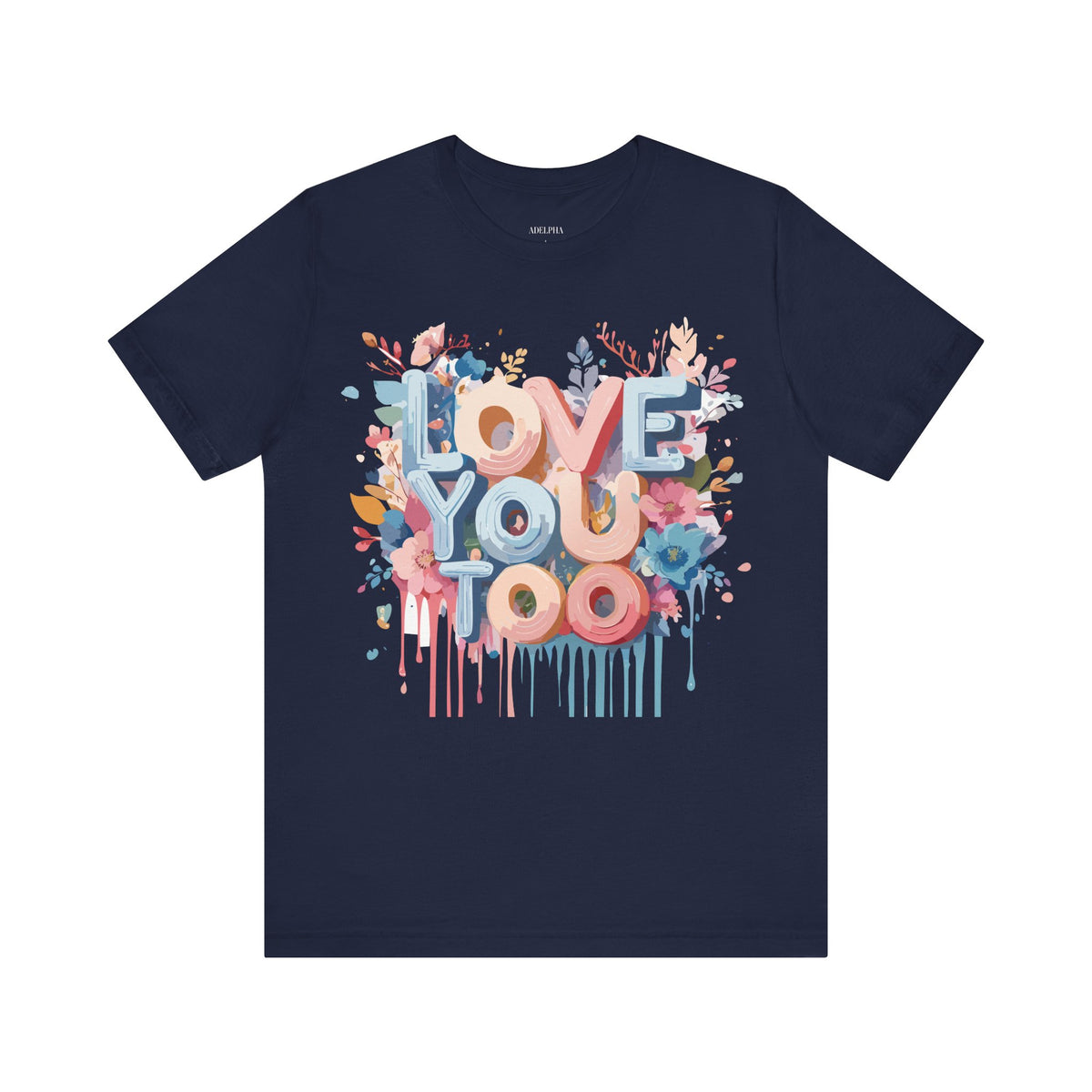Valentine's Day  Graphic Unisex Cotton Bella+Canvas Tee with Art Design n203