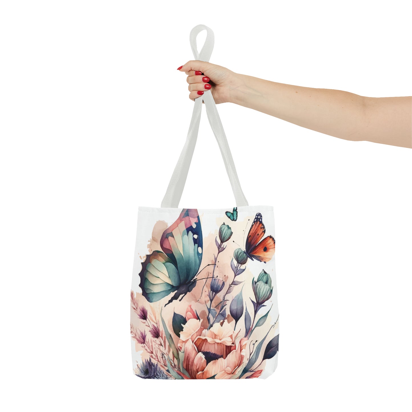 Bag with Butterfly Prints