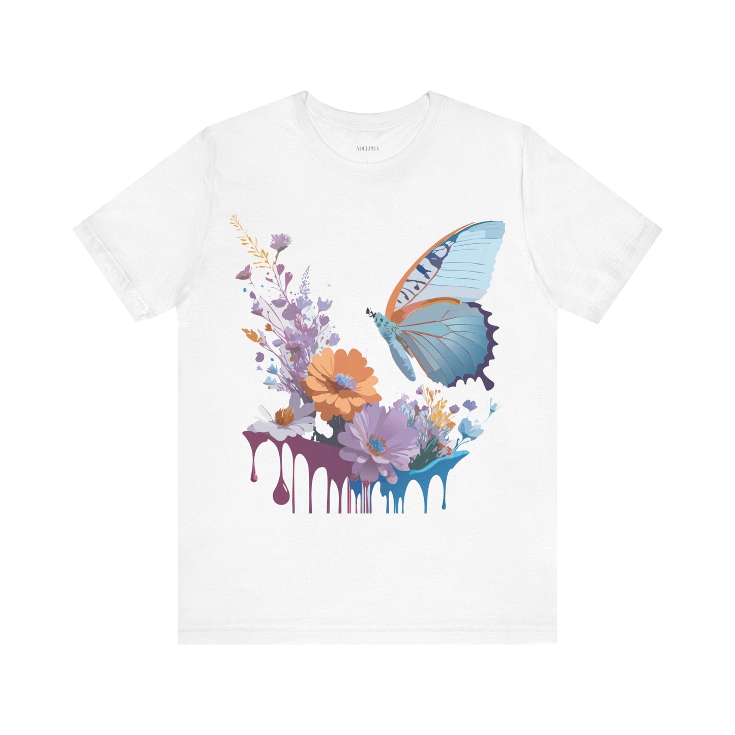 Adelpha Vintage Inspired Graphic Tee Unisex Short Sleeve Artwork