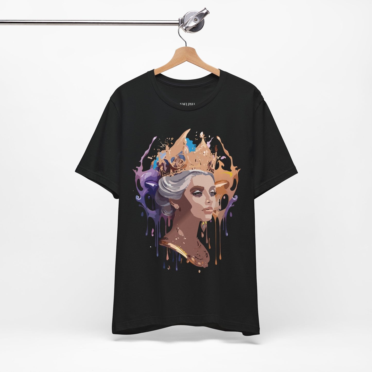 Queen Graphic T Shirt Adelpha Unisex Jersey Short Sleeve Art Design Tee Vintage Inspired Artwork