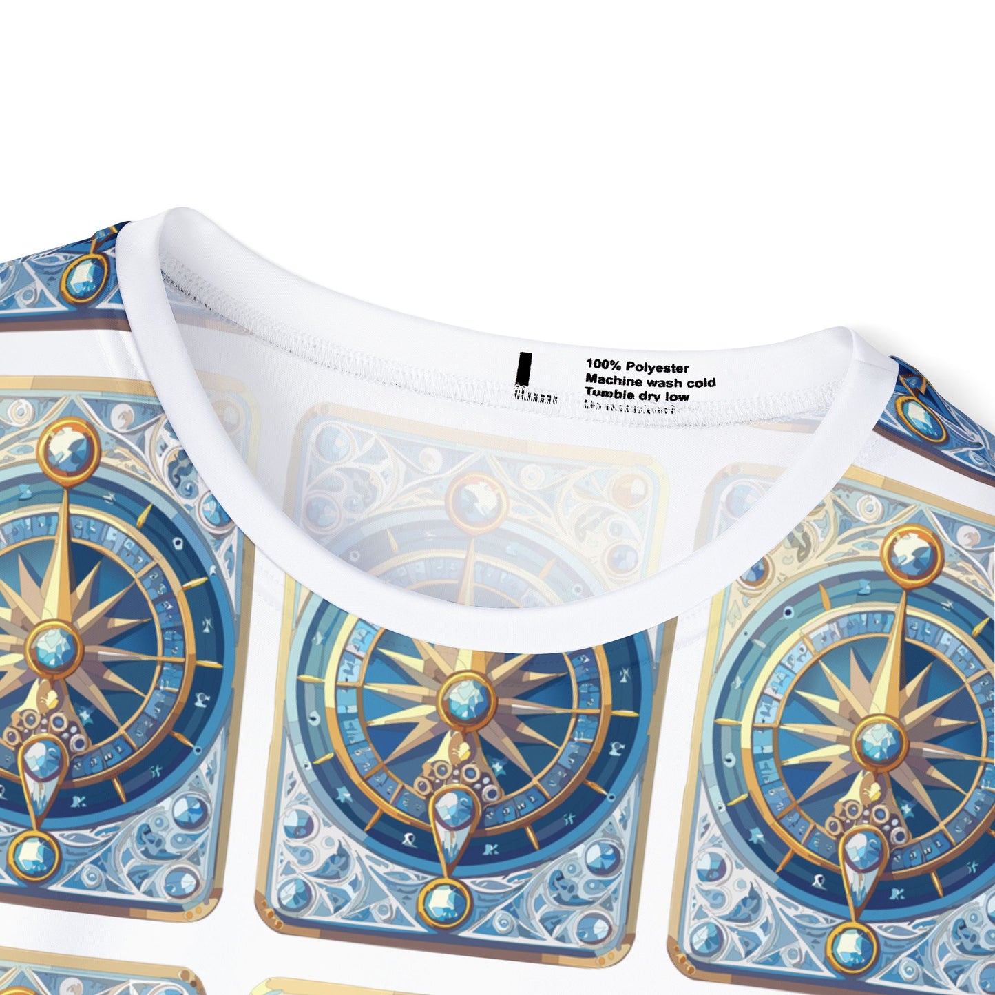22-Card Deck Graphic T-Shirt, Art Design Poly Shirt, All Over Print Graphic Tee, Playing Cards T-Shirt, Playing Cards Tees