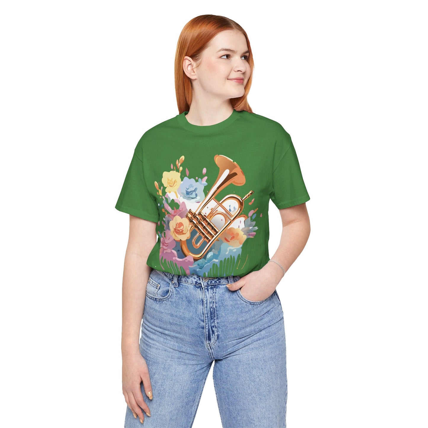 Music T Shirt Unisex Graphic Tee Vintage Artwork Adelpha Short Sleeve Art Design