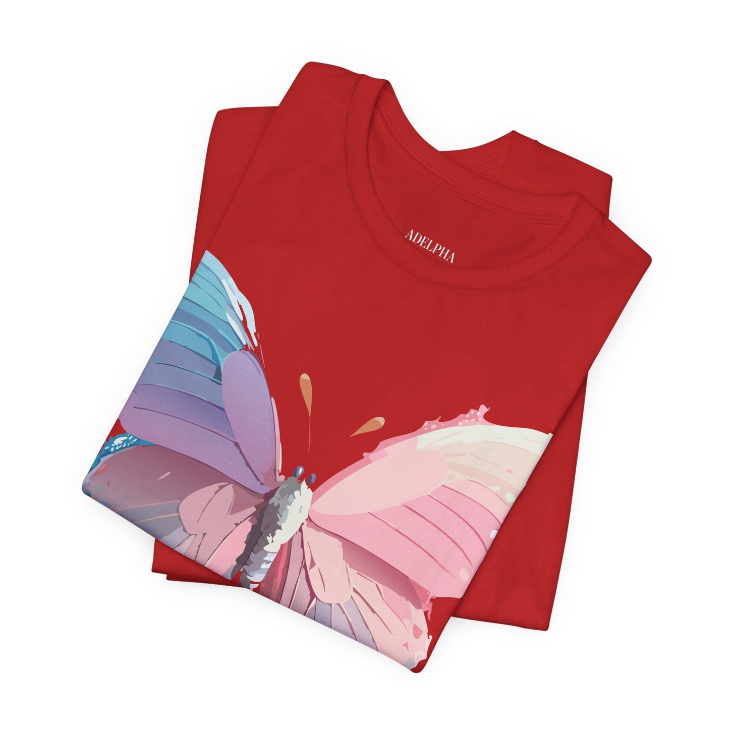 Adelpha Butterfly Graphic Tee Unisex Short Sleeve Art Design Shirt