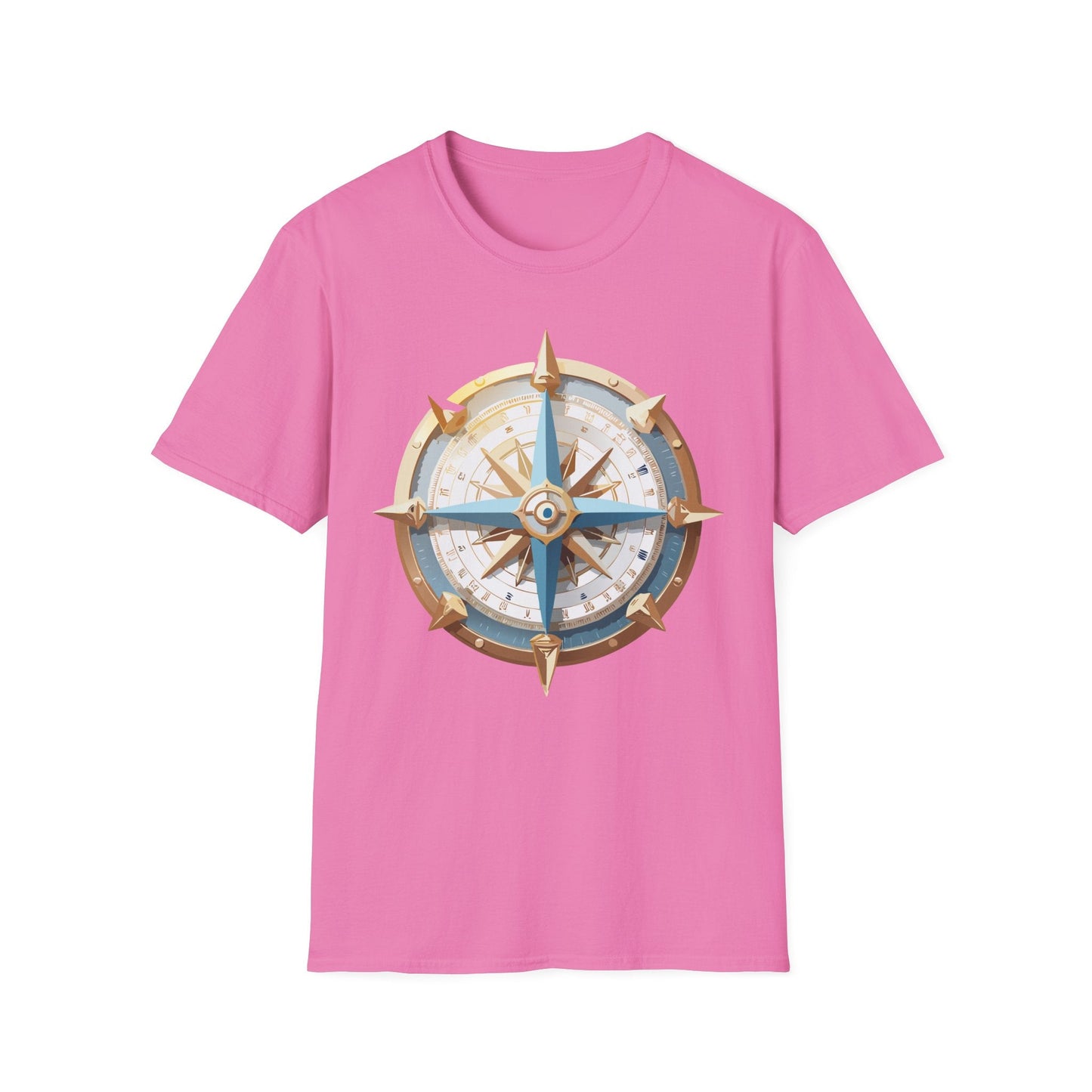 Compass Navigator Graphic Tee Unisex 100 Cotton 27
