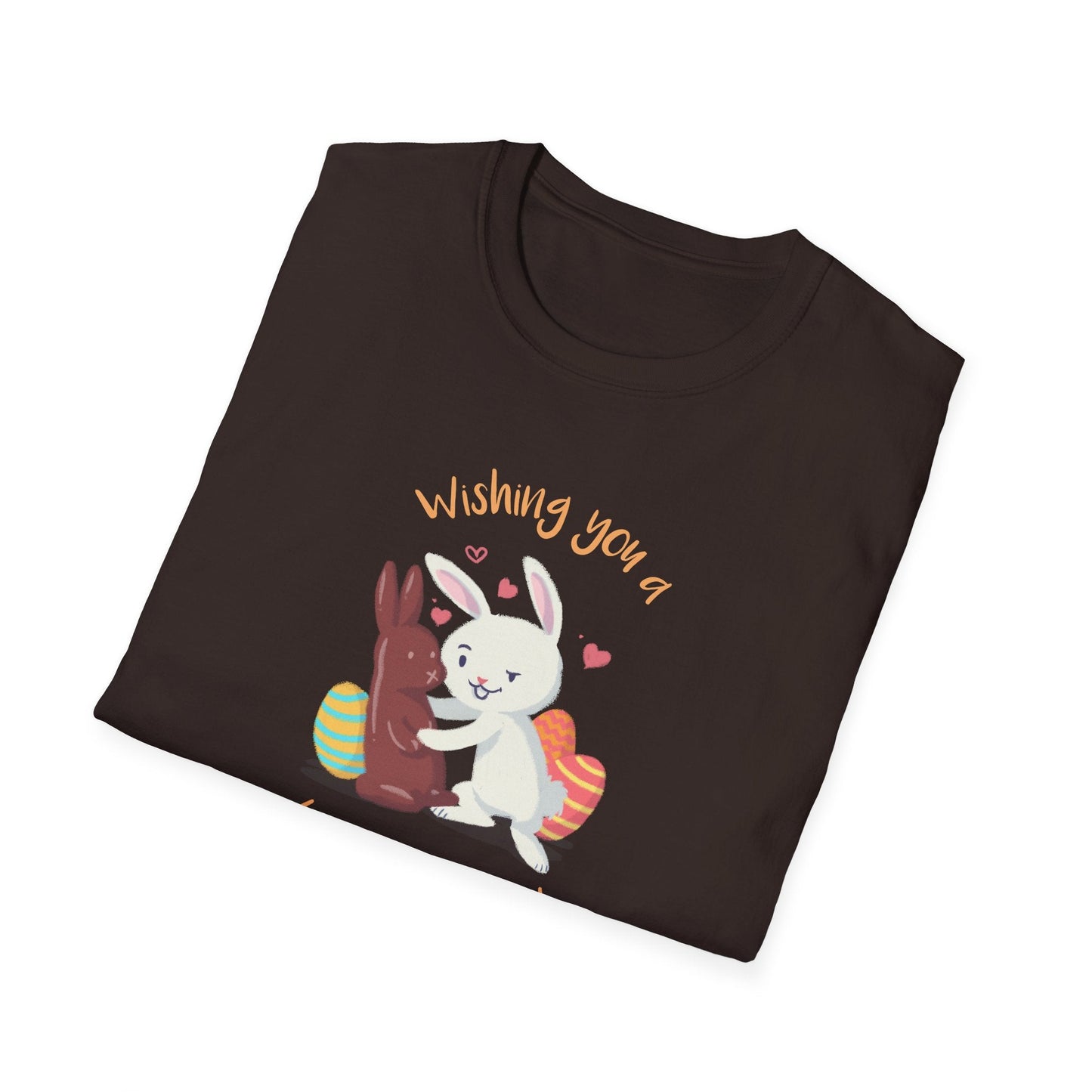 Easter Bunny T Shirt With Easter Signature And Prints Unisex Tee Design For All Occasions