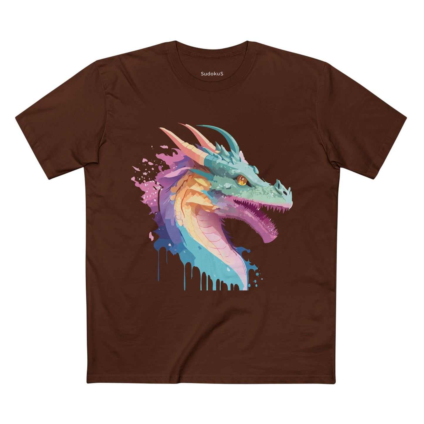 Dragon Graphic Unisex 100 Cotton Staple Tee 5
