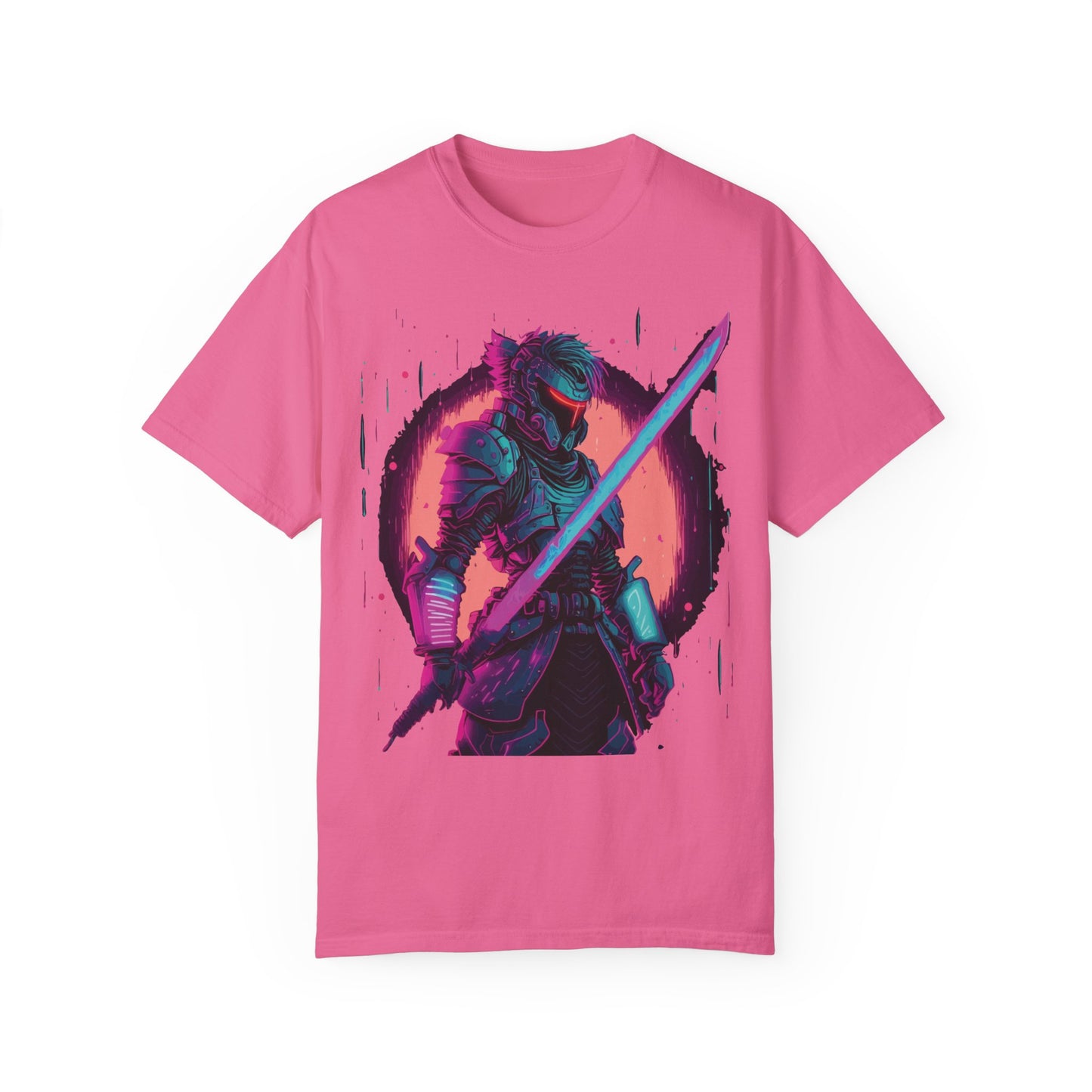 Unisex T-shirt with Knight in Armor