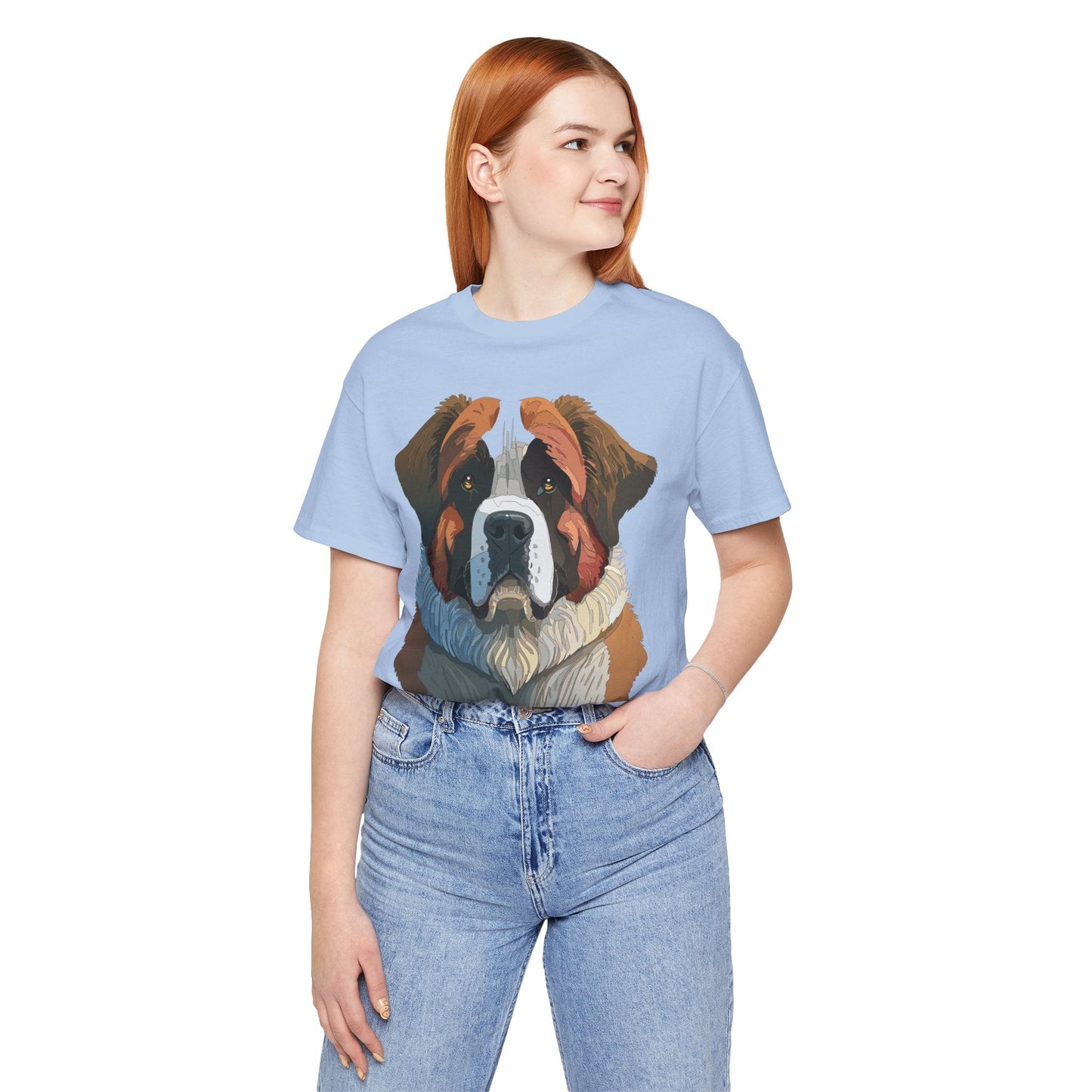 Unisex Animal Shirt Art Design Tee With Wild Animals Print Casual Comfort Wear Everyday Style