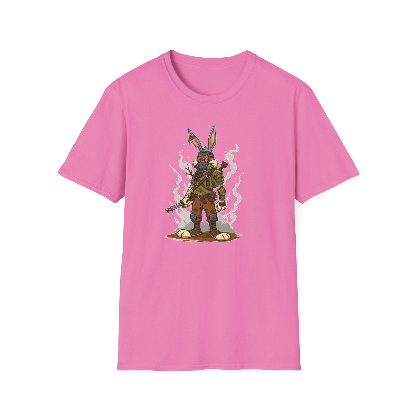 Bugs Bunny T Shirt Cartoon Graphic Tee Unisex Softstyle 64000 Gildan Premium Comfort