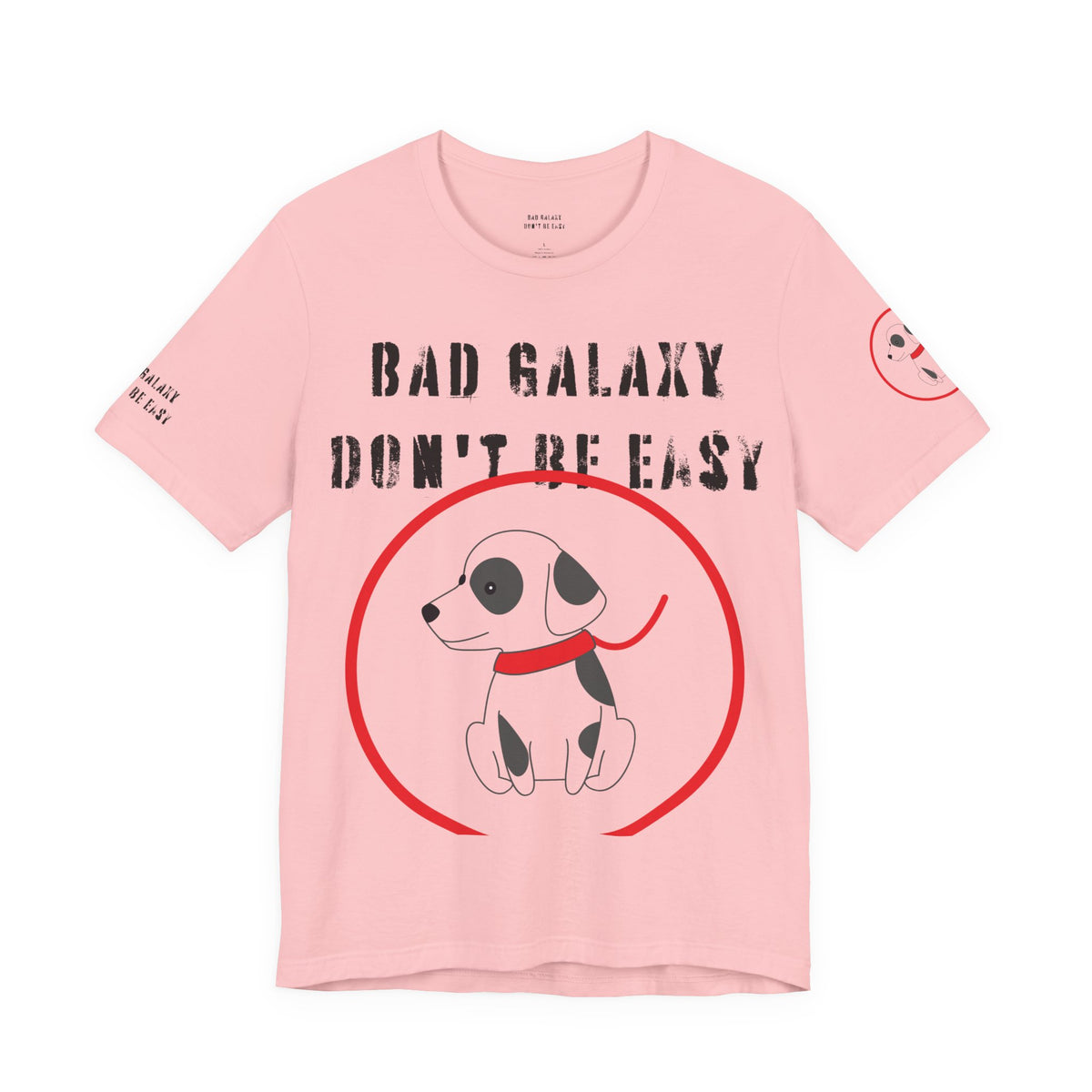 Funny Dog Graphic Unisex Cotton Bella+Canvas Tee with Art Design b87