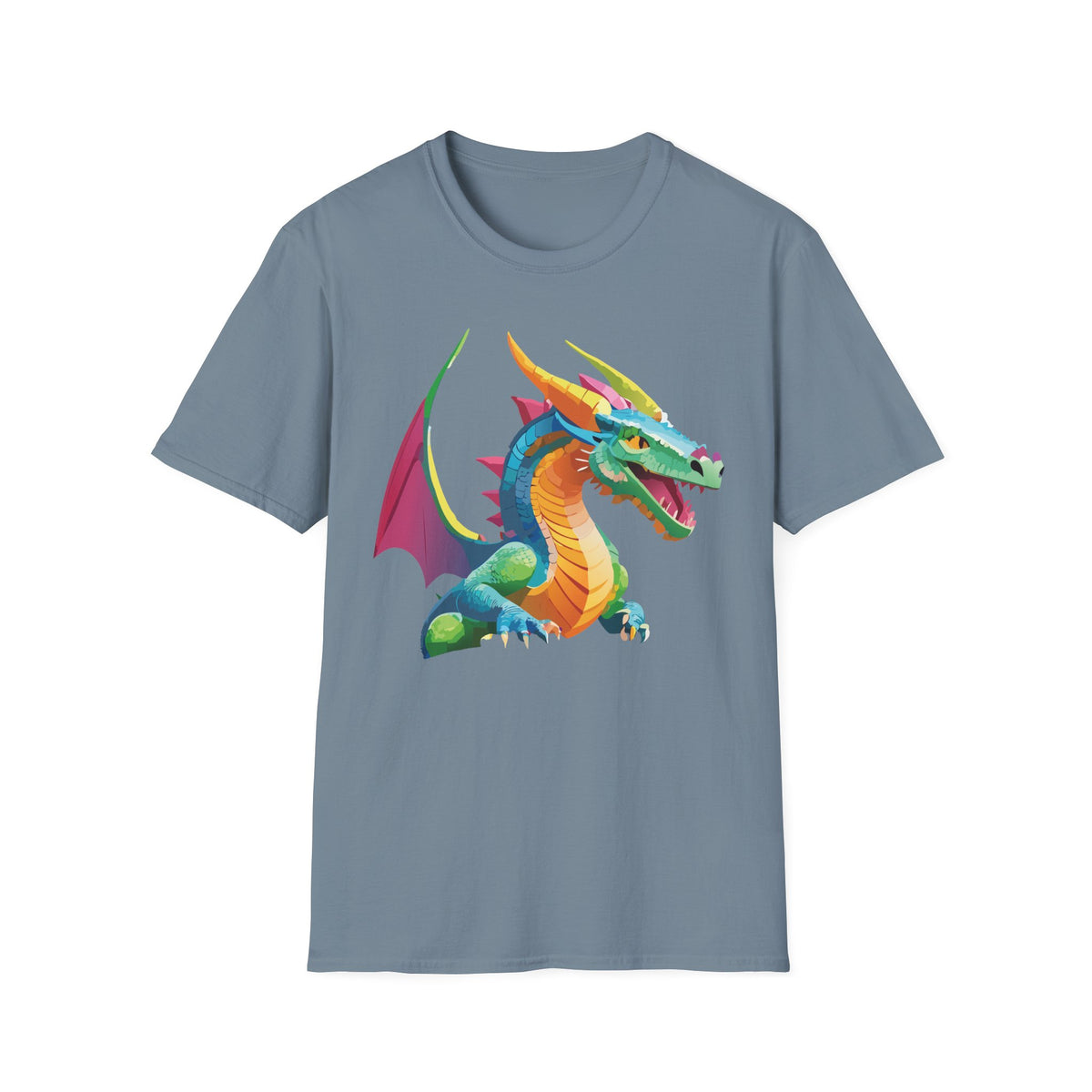 Dragon Graphic Tee Gildan Unisex 100 Cotton Tee Shirt with Animals m11