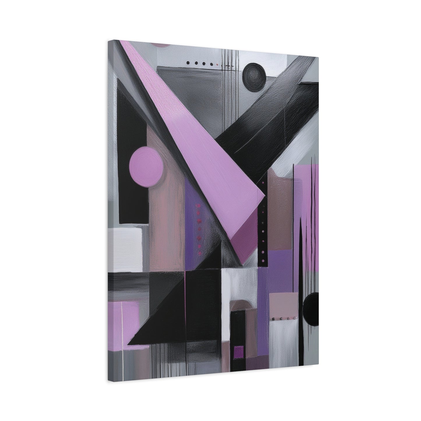 Abstract Geometric Painting Print Canvas 20x24,20x30,24x30 24x32,24x36,30x40 32x48,36x48,40x60 Pine-Wood Inner Frame ABS-43