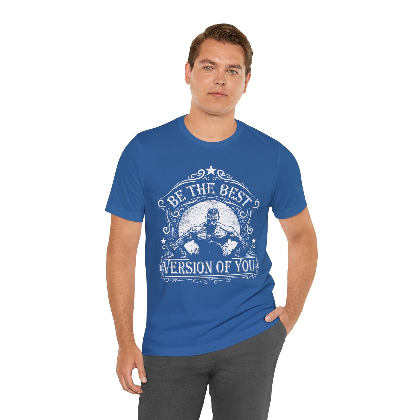 Be The Best Version Of You T-Shirt Motivational Fitness Tee