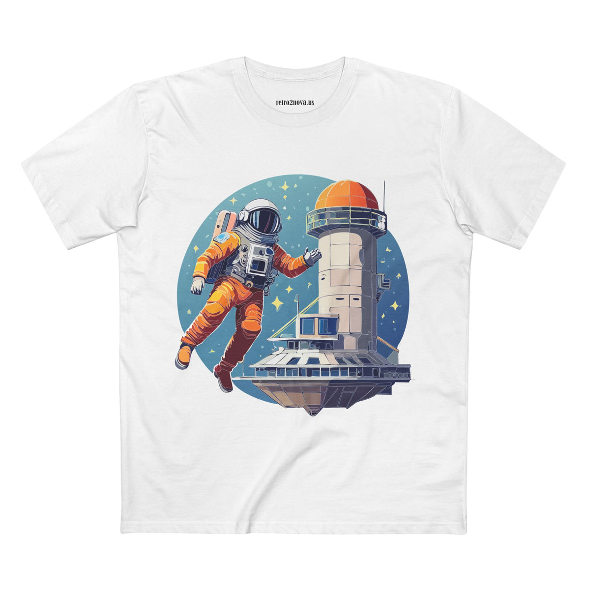 Cosmos Astronaut Graphic Tee Staple Unisex 100 Cotton Tee Shirt - CS-11