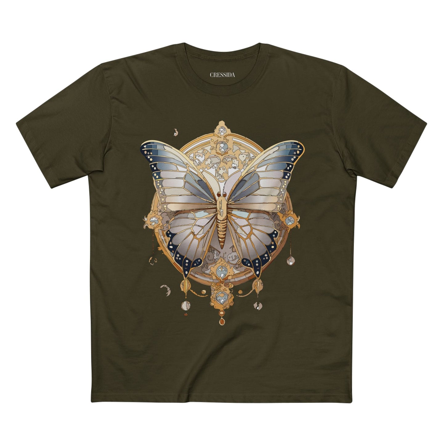 Butterfly Graphic Design Unisex 100 Cotton Tee 3