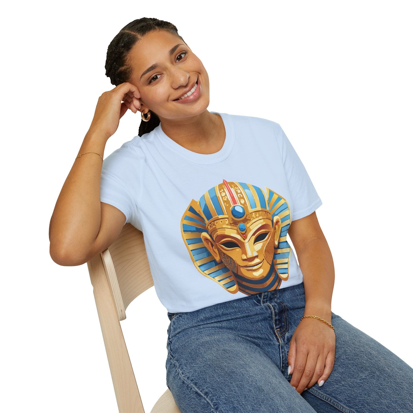 Mask Tee Shirt Unisex Masquerade Tee Softstyle Ring Spun Cotton Comfort For Everyday Wear