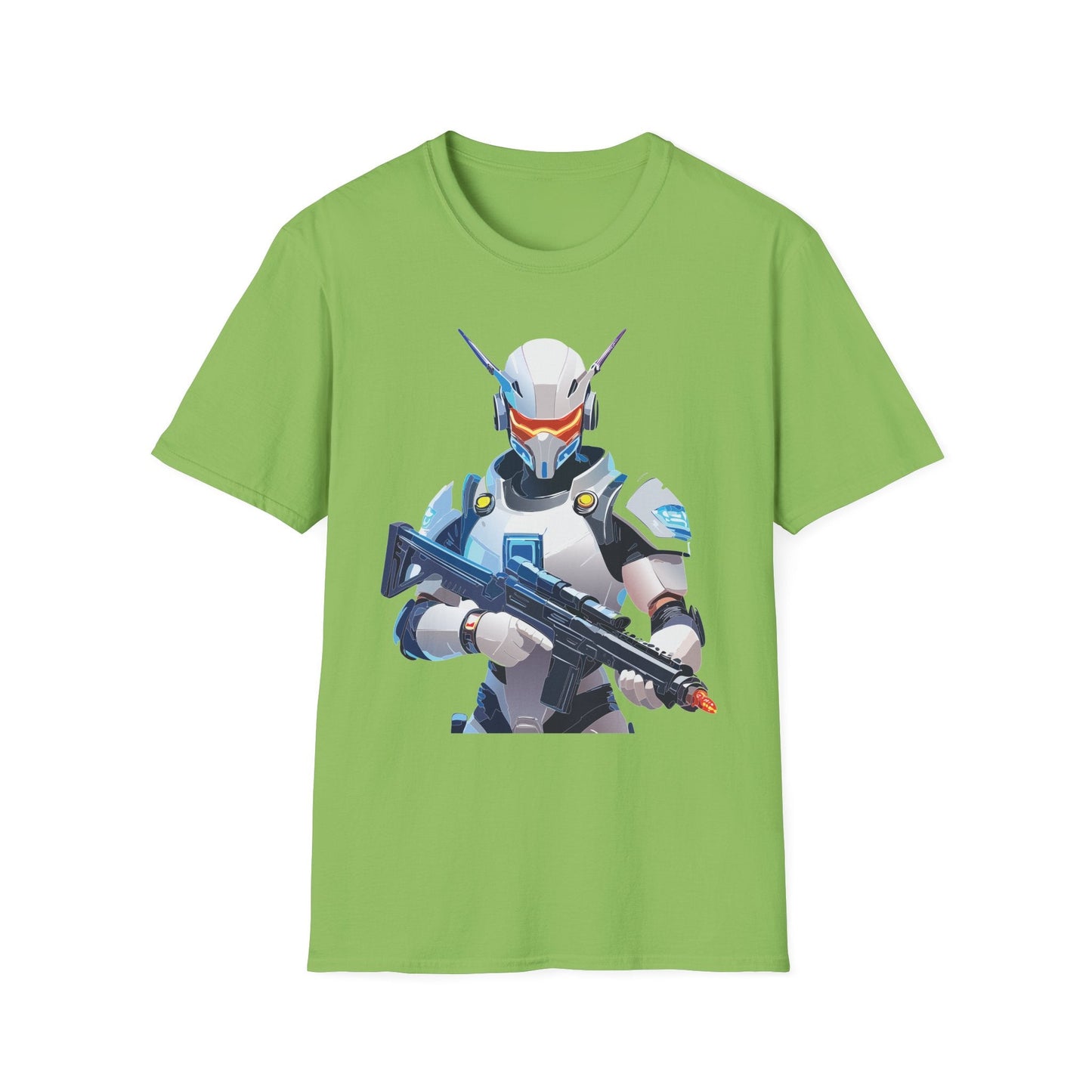 Robocop Shirt Unisex T Shirt With Robocop Artwork Gildan Softstyle 64000 Cotton Tee