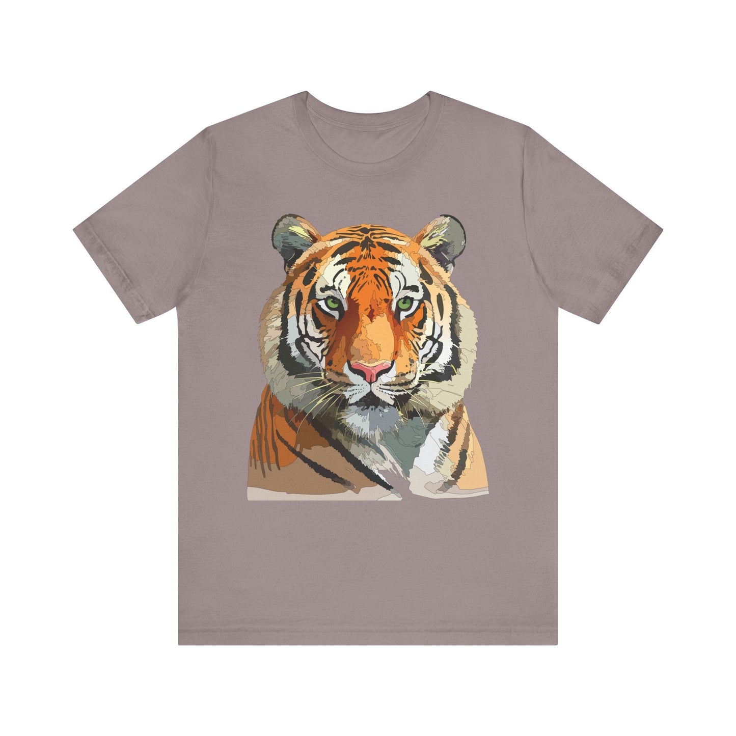 Unisex Animal Graphic Tee Shirt With Wildlife Art Design For Everyday Comfort Gildan 64000