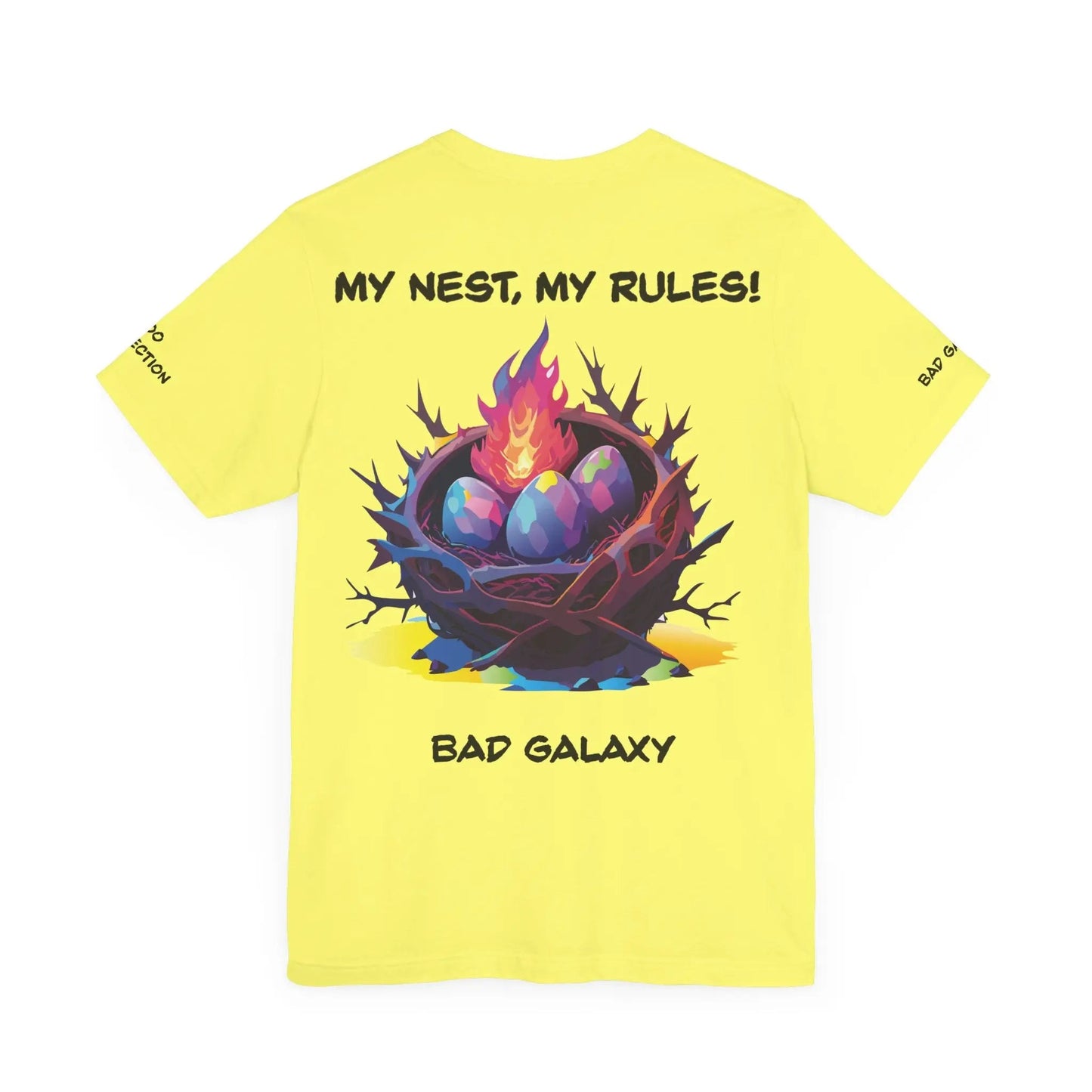 Animal T Shirt Bad Galaxy Made To Order 100 Percent Cotton Eco Friendly Non Toxic Inks USA
