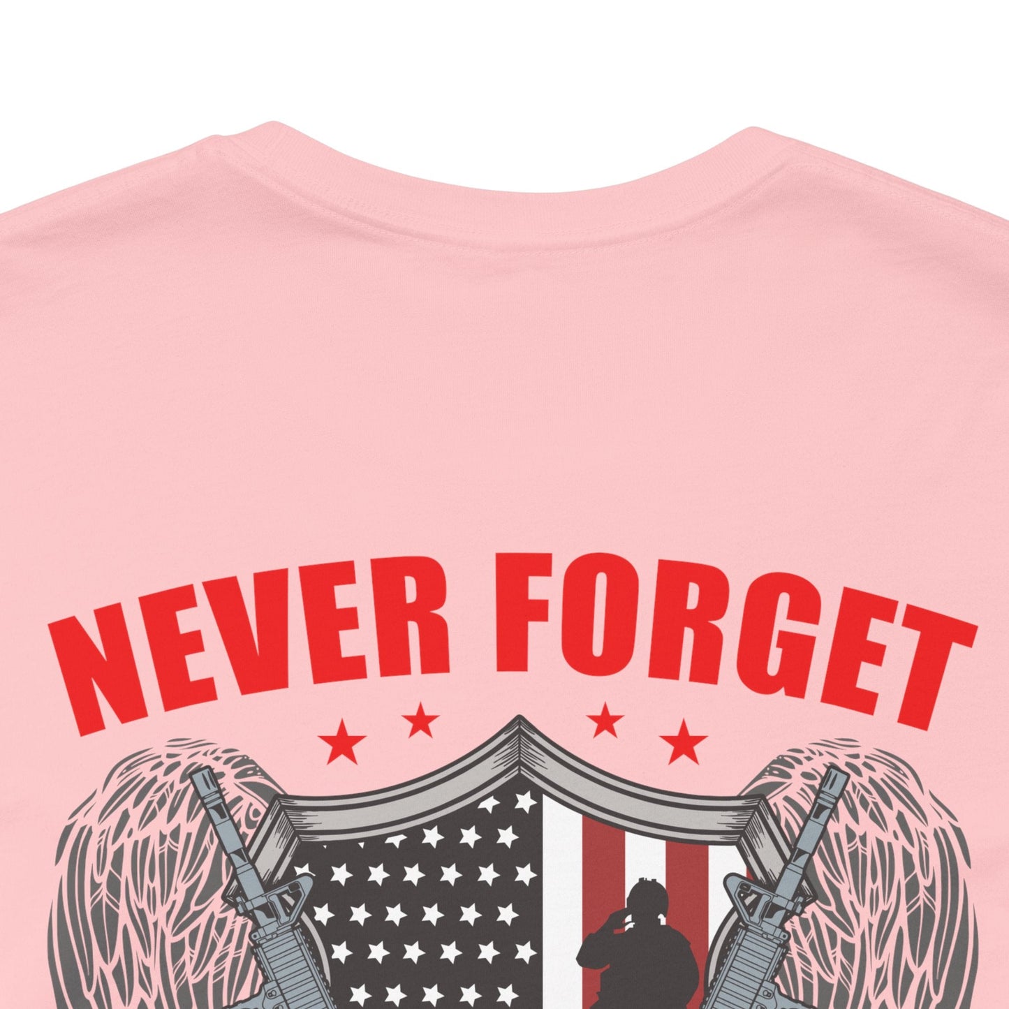 Army Veteran Patriotic Graphic Design Unisex Cotton T-Shirt v39