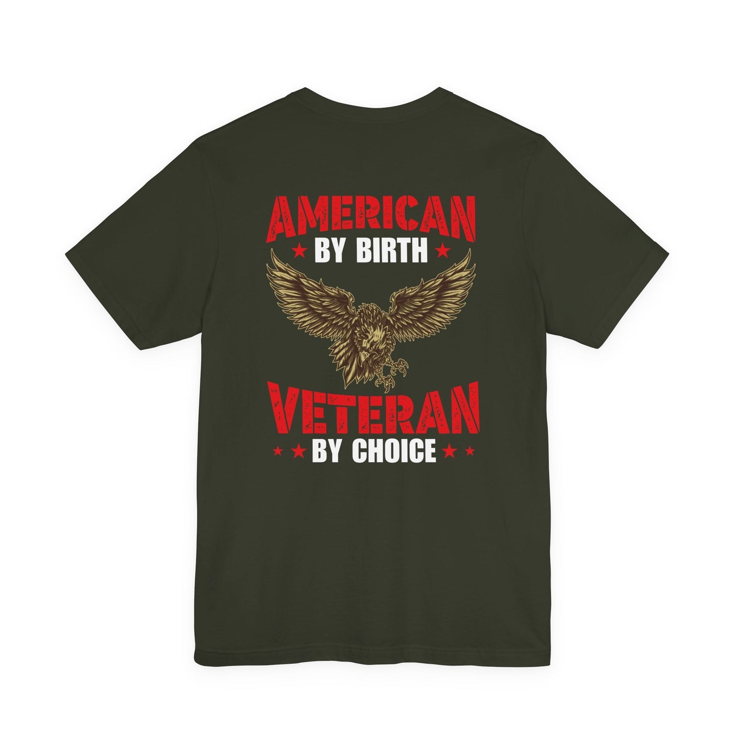 Army Veteran Patriotic Graphic Design Unisex Cotton T-Shirt v23
