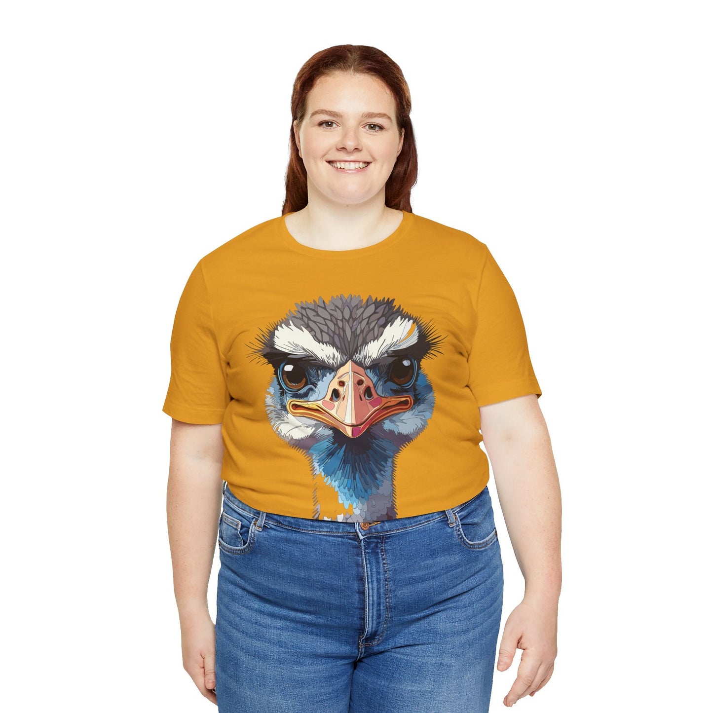 Unisex Animal Tee Shirt With Wildlife Art Design For Men And Women Gildan Softstyle 64000