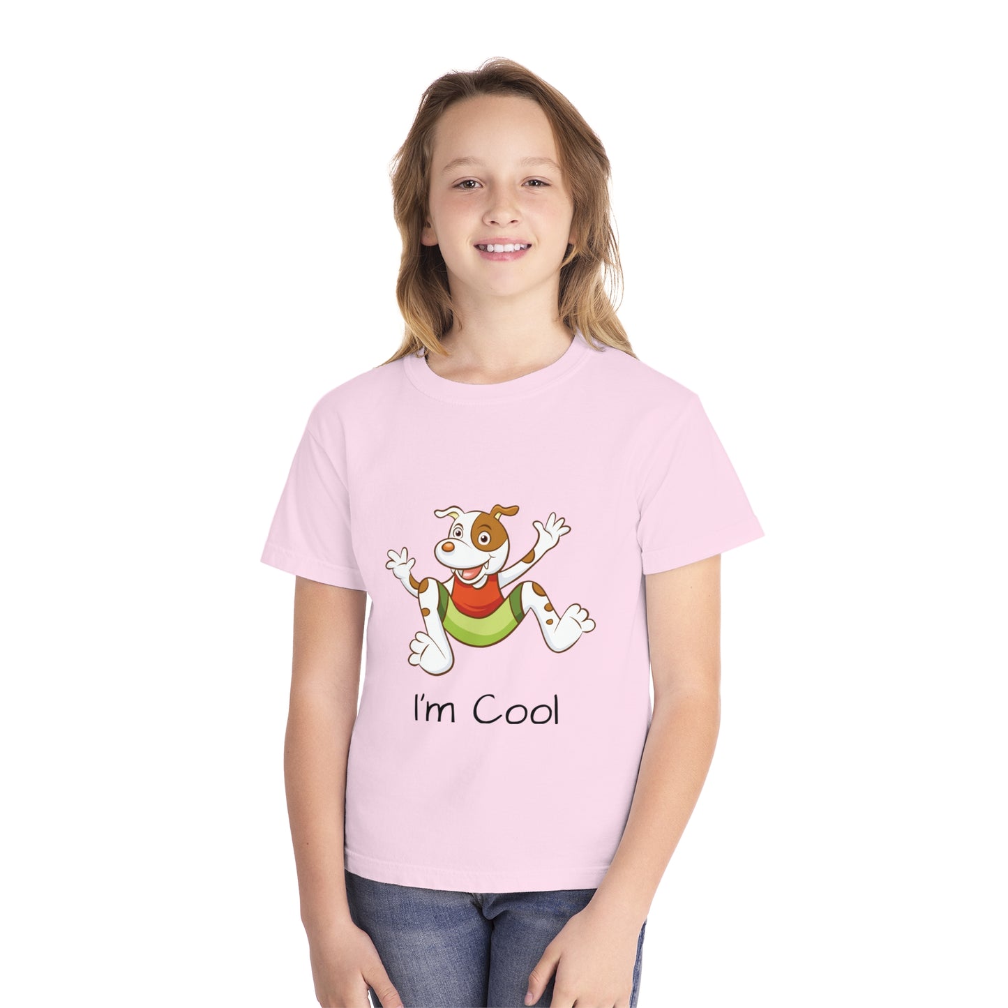 Camiseta juvenil con perro genial