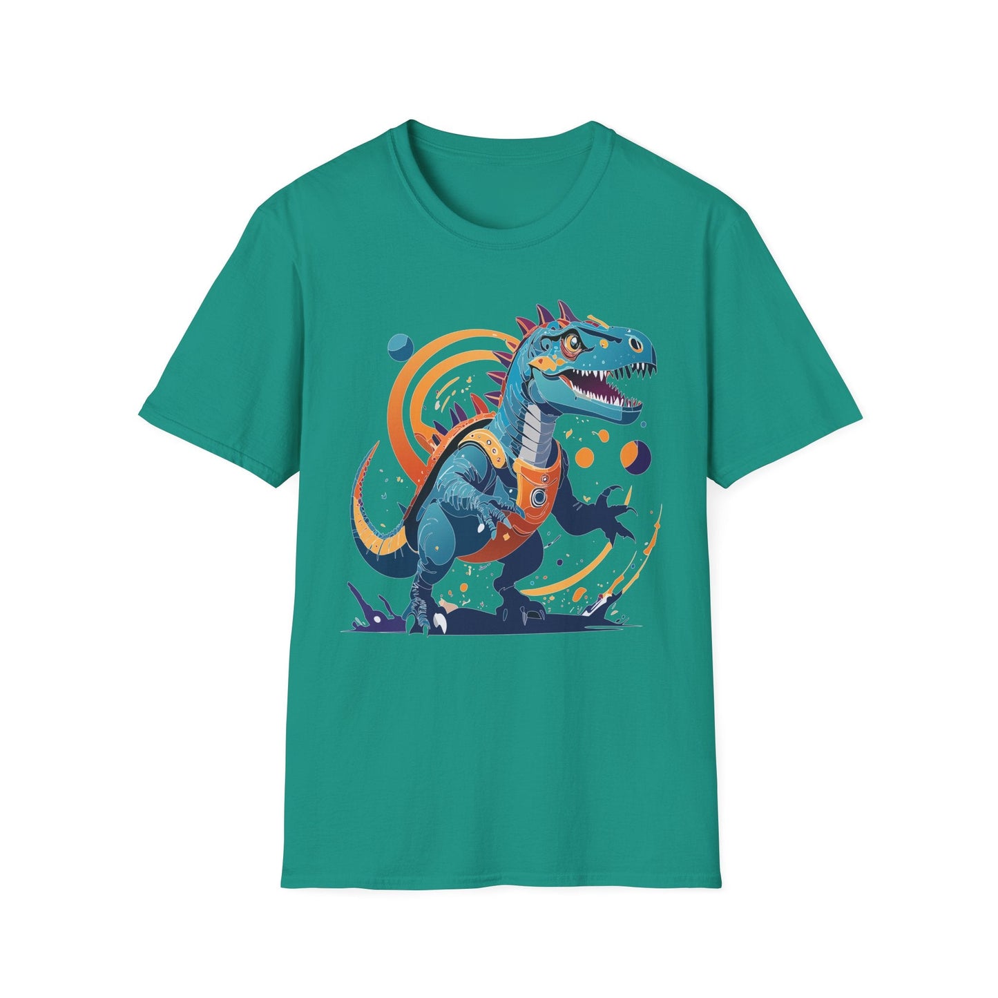 Unisex Alien T Shirt Cosmos Tee With Alien Design Gildan Softstyle 64000 Ring Spun Cotton