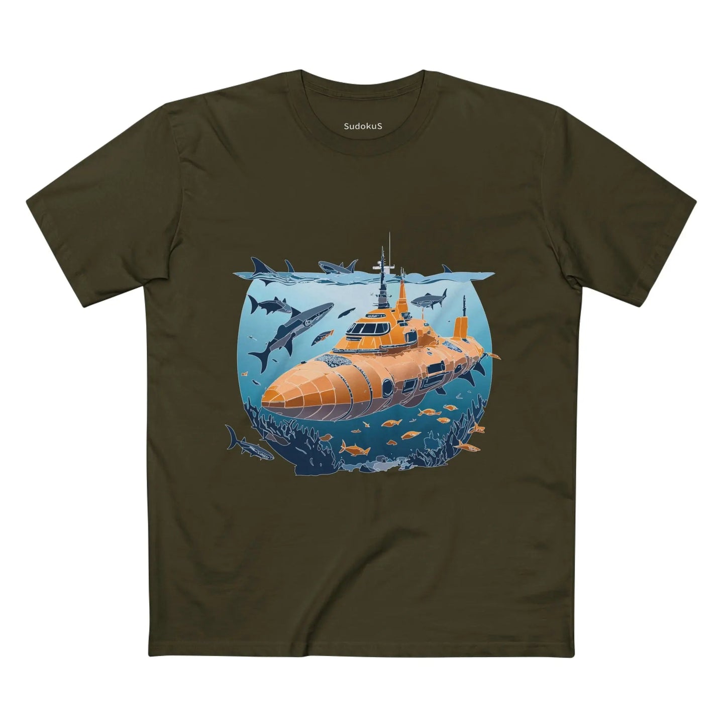 Ocean Coast Graphic Unisex 100 Cotton Staple Tee 21