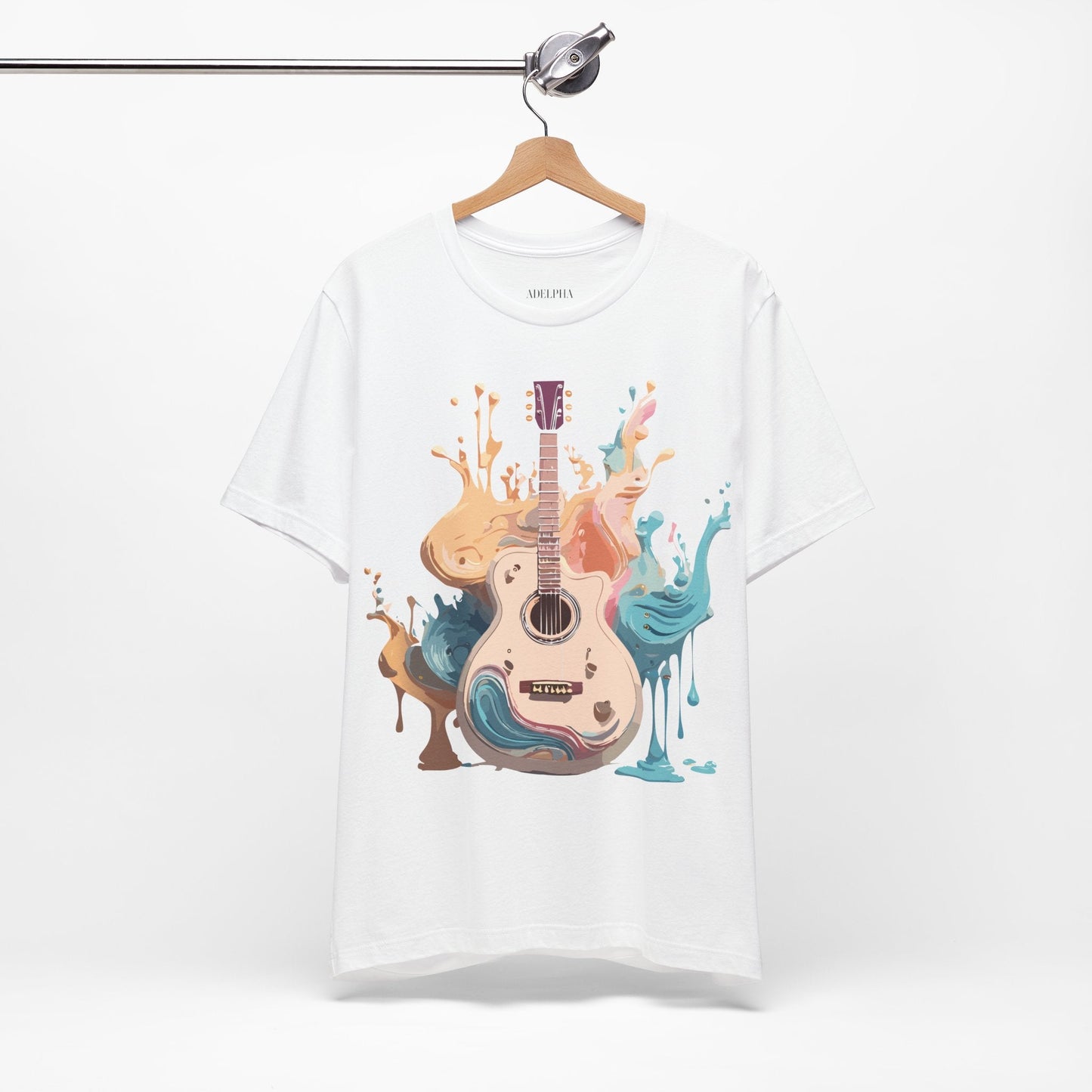Adelpha Music Graphic T Shirt Unisex Jersey Short Sleeve Tee Vintage Inspired Art Tee
