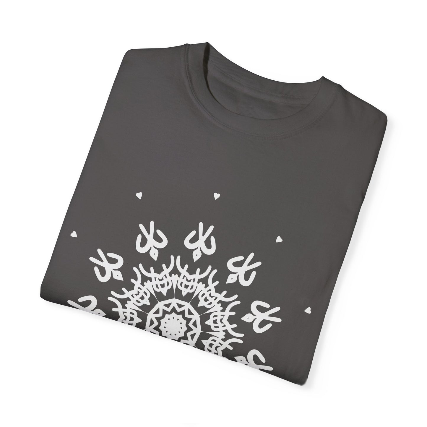 Unisex-T-Shirt mit abstraktem Print