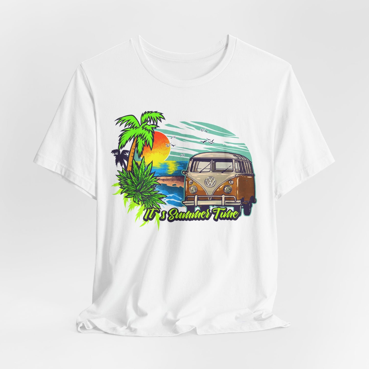 Old Bus Retro Poster Graphic Design Tee, Old Bus Shirt, Vintage Tees, Art Design T-Shirt, Graphic Tee, Retro Art Shirts