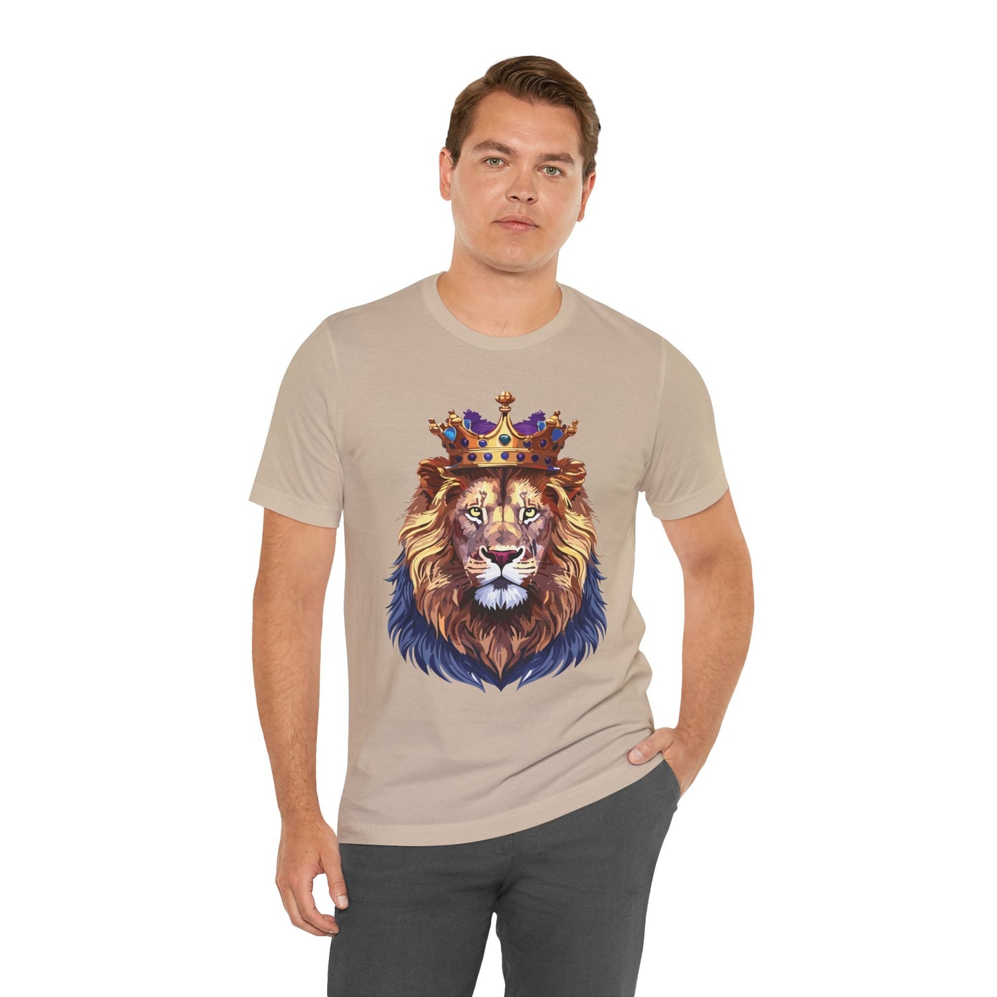 Unisex Animal Graphic Tee Shirt Art Design Wild Animals Shirt Gildan Softstyle Cotton