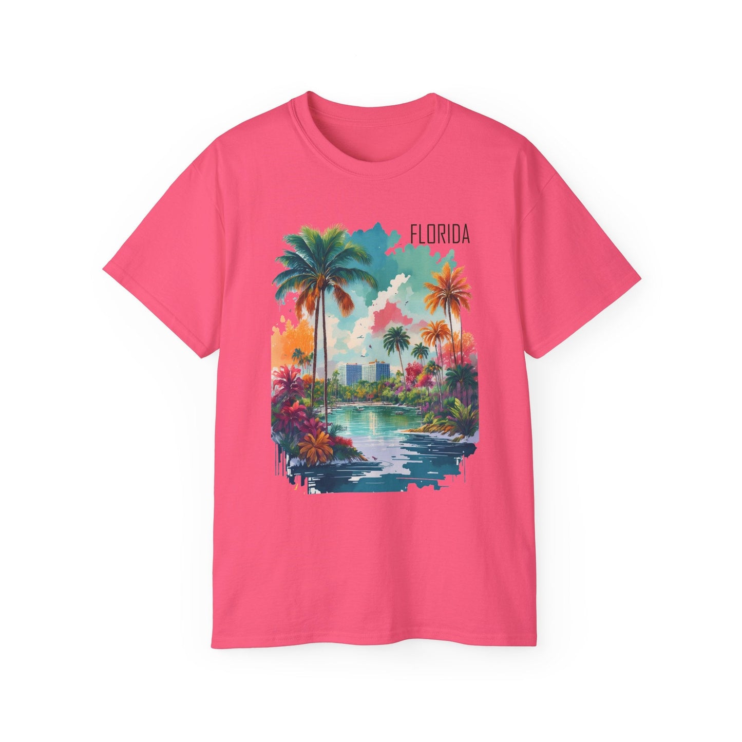 Florida Graphic Unisex Cotton T‑Shirt 2
