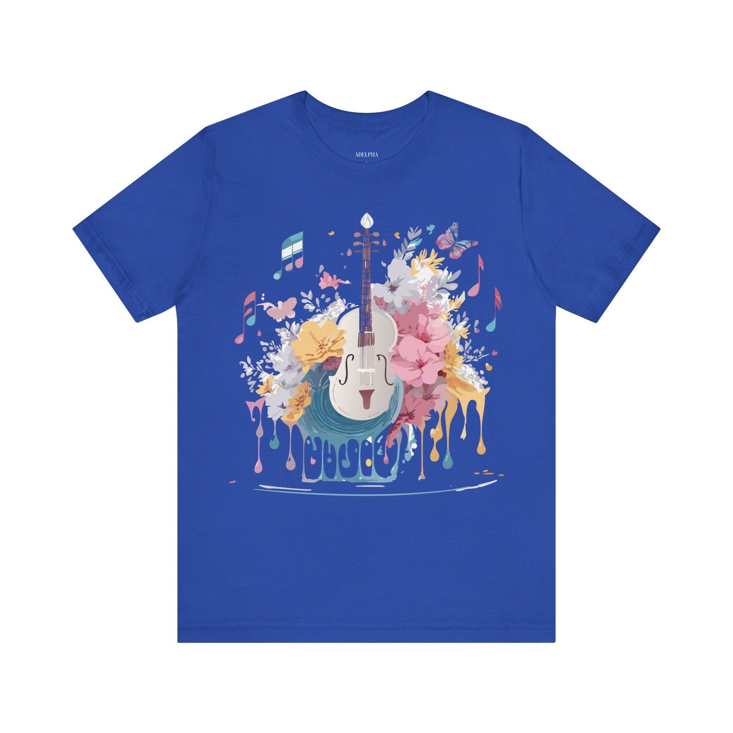 Adelpha Graphic T Shirt Unisex Short Sleeve Jersey Tee With Vintage Inspired Artwork