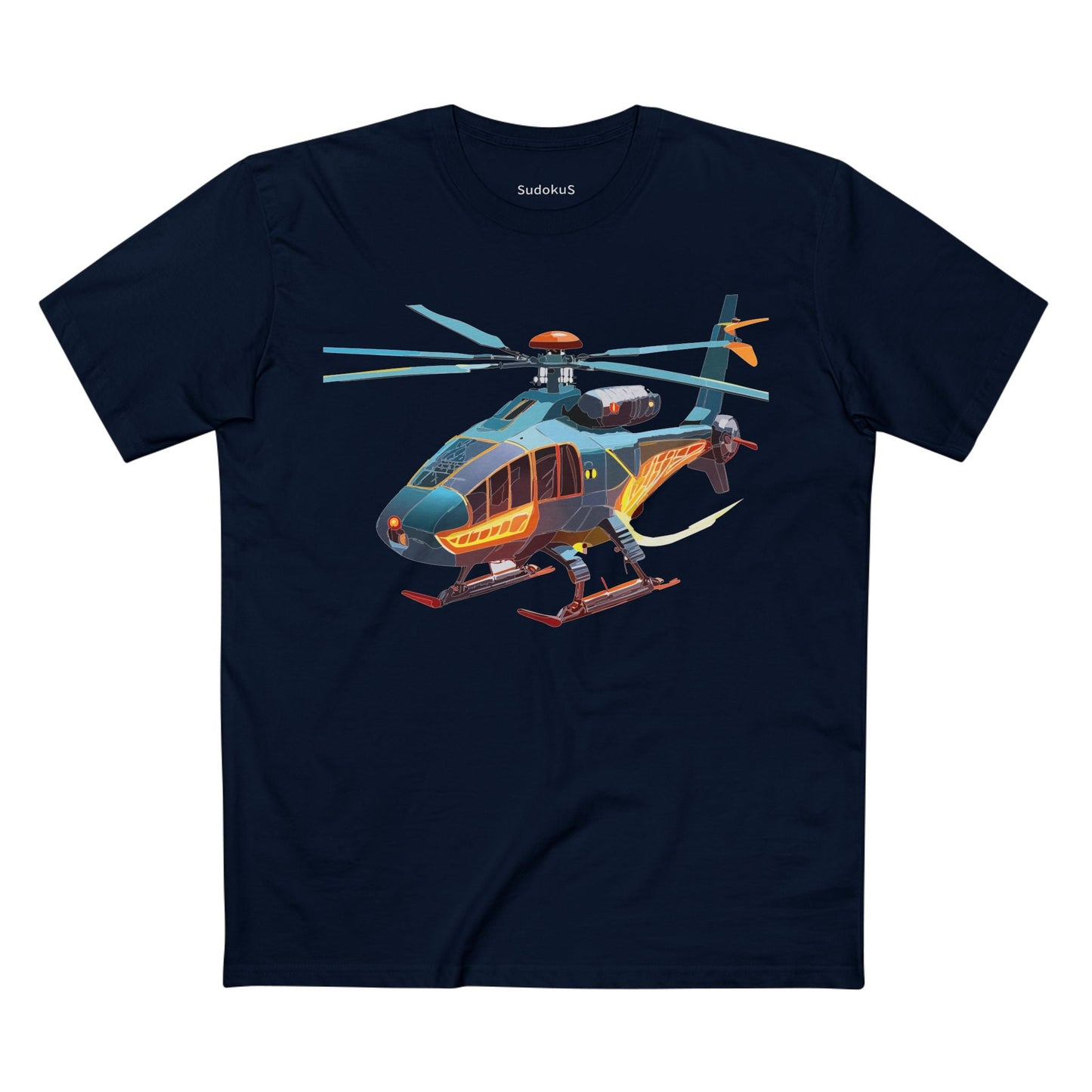 Chopper Graphic Unisex 100 Cotton Staple Tee 1