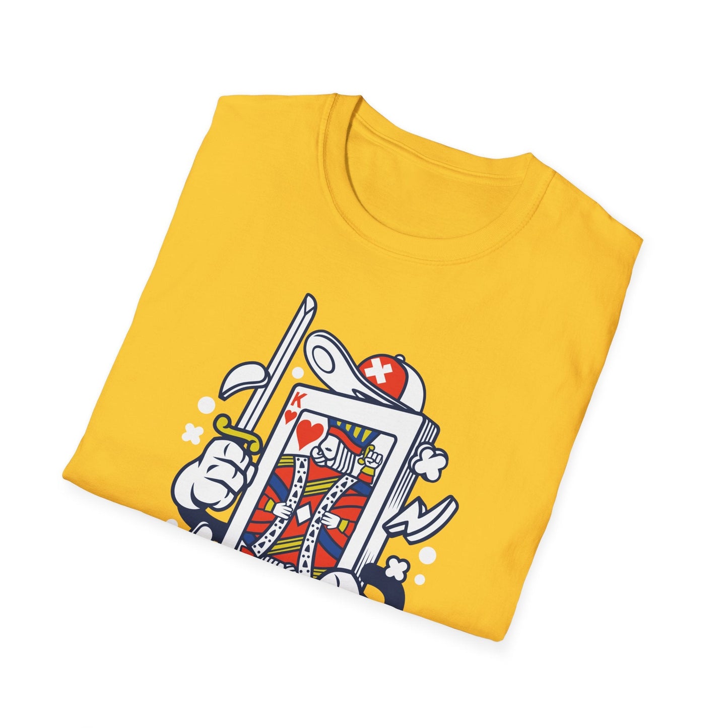 Cartoon T Shirt Animation T Shirt Funny Tee Shirt Unisex Gildan Softstyle 64000 Cotton Comfort