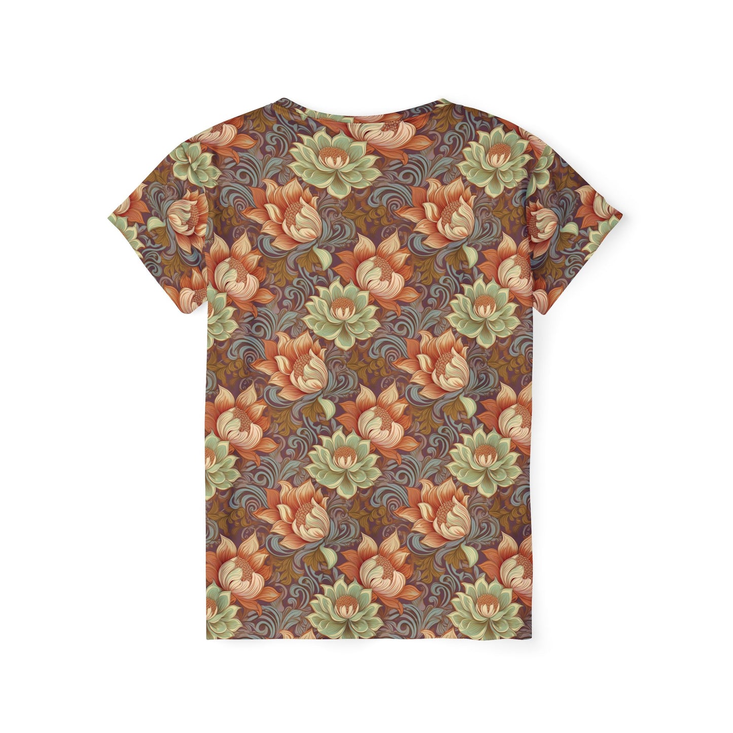 Women Poly Shirt with Floral Print F294